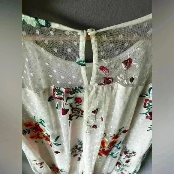 Bluheaven Embroidered Lace Babydoll Dress size M - Picture 6 of 11